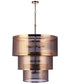 Mesh 12-Light Lighting Satin Brass