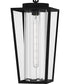 Jett Large 1-light Outdoor Pendant Light Matte Black