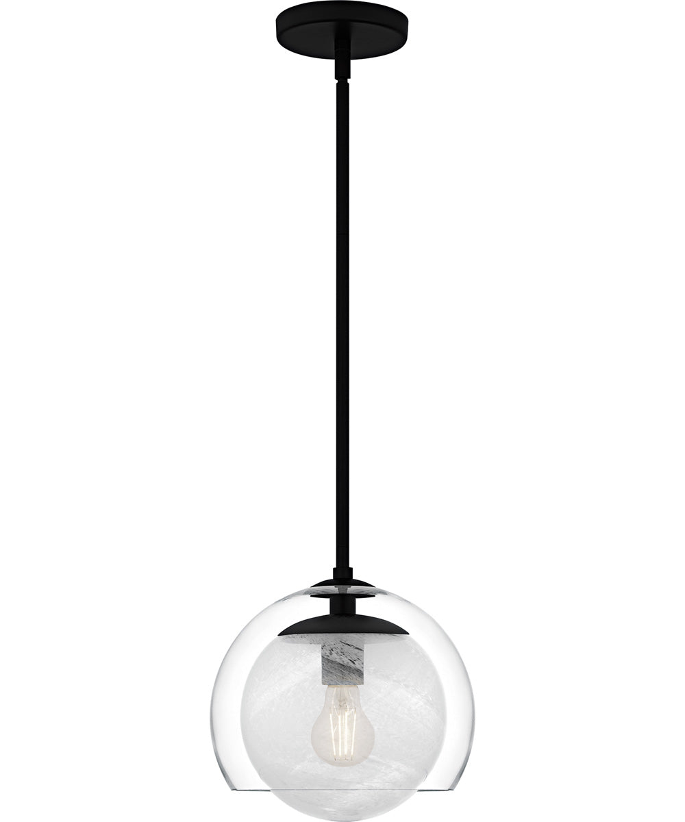 Quoizel Piccolo Pendant Small 1-light Mini Pendant Matte Black