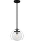 Quoizel Piccolo Pendant Small 1-light Mini Pendant Matte Black