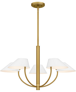 Penley 5-light Chandelier Brushed Gold