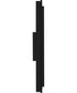 Pointsett Extra Large Outdoor Wall Light Matte Black