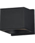 Stout 120-277V Indoor/Outdoor Wall Sconce Black