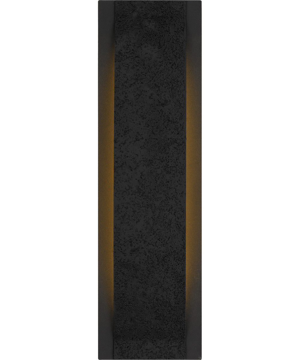 Onyx Medium Outdoor Wall Light Earth Black