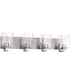 McClane 4-Light Lighting Brushed Polished Nickel