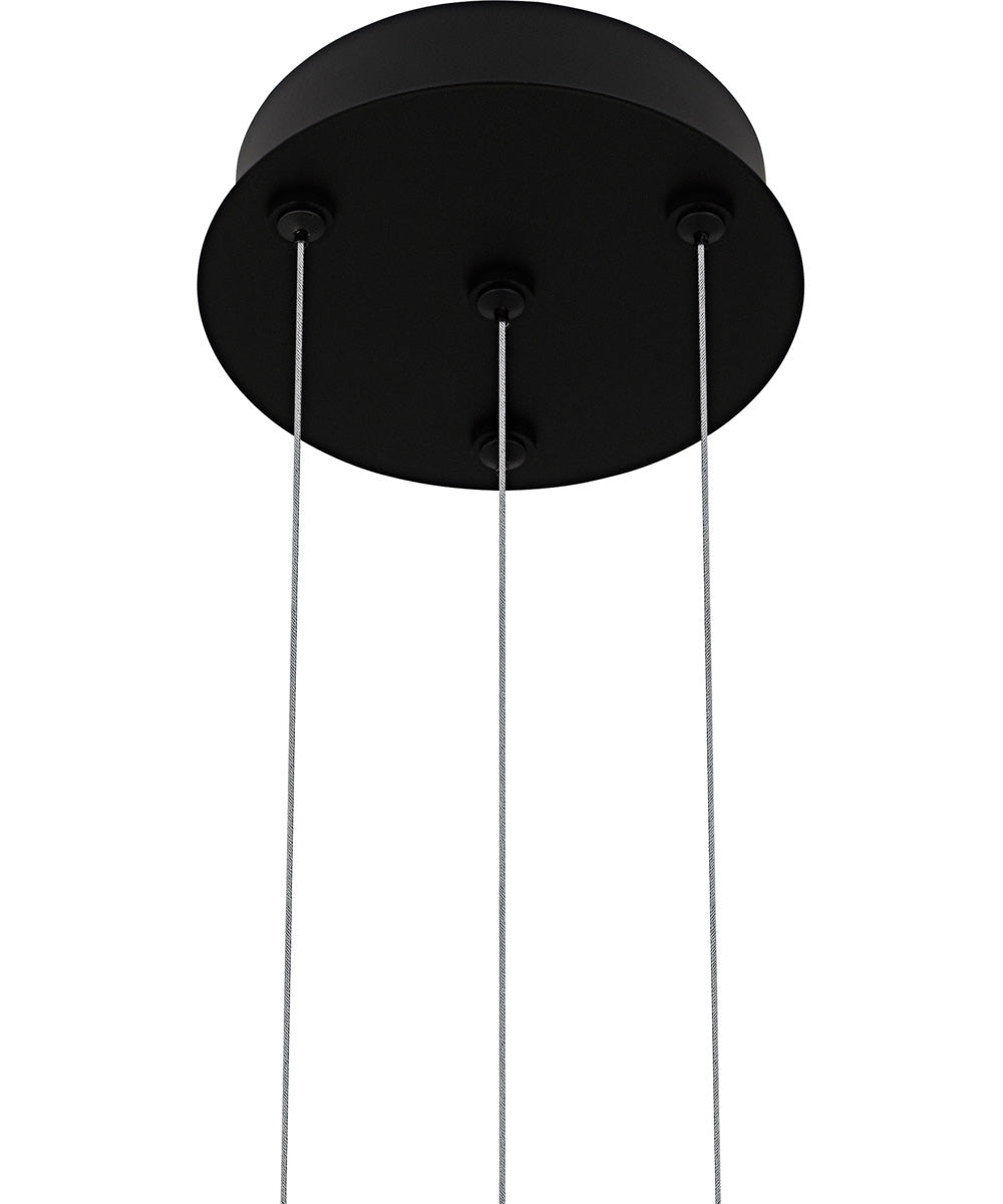 Byrnes  Chandelier Matte Black