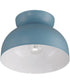 Ventura Dome 1-Light Lighting Dusty Blue