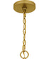 Shea 6-light Chandelier Brushed Gold