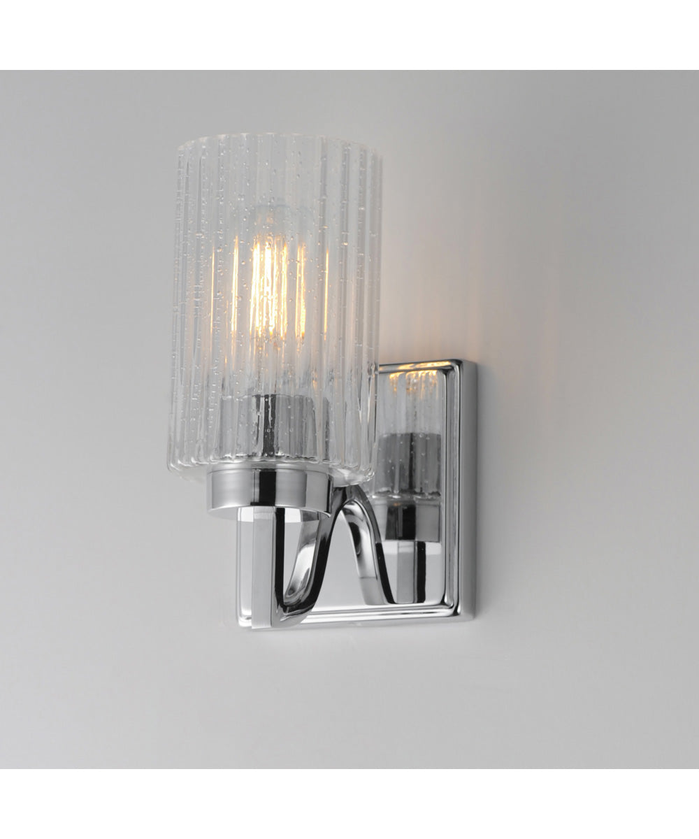 Rigata 1-Light Wall Sconce Polished Nickel