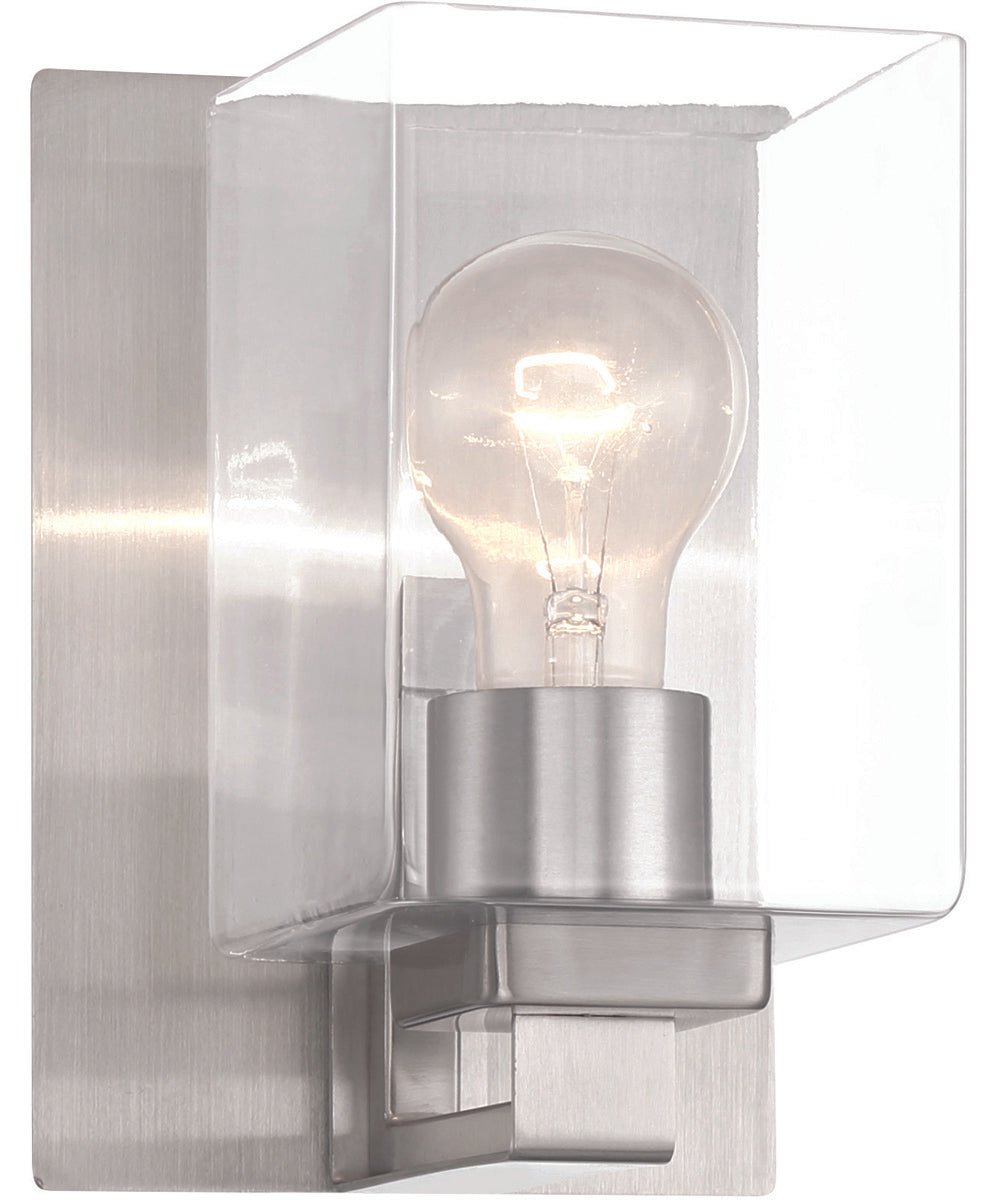 McClane 1-Light Lighting Brushed Polished Nickel