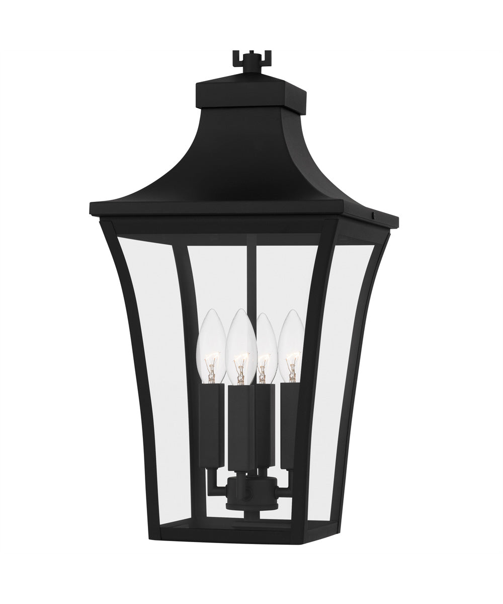 Quentin Large 4-light Outdoor Pendant Light Earth Black