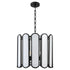 Belleview 4-light Pendant Matte Black