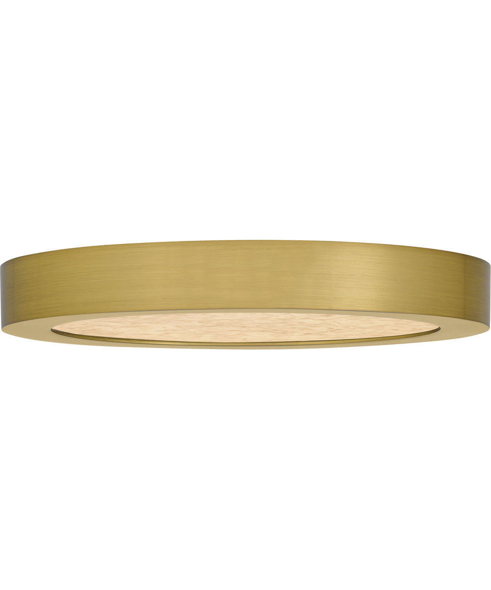 Outskirts Small Flush Mount Brushed Gold