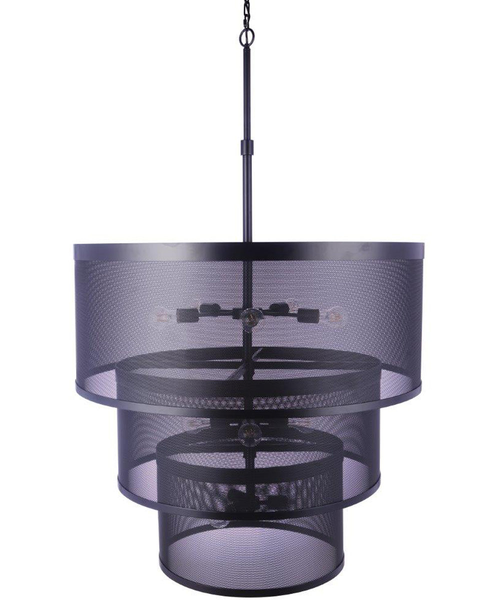 Mesh 12-Light Lighting Flat Black