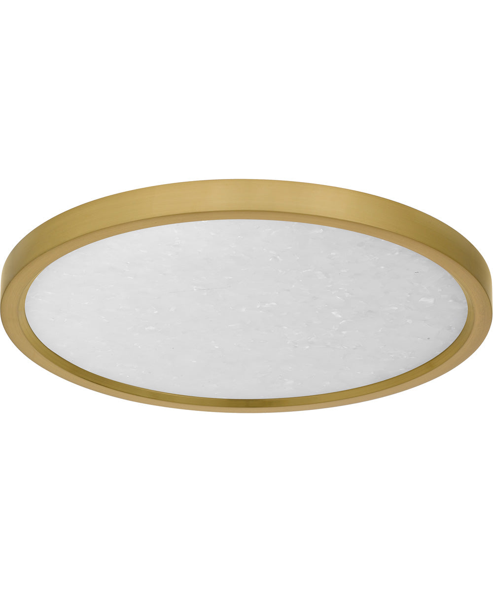 Outskirts Medium Flush Mount Brushed Gold