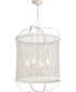 Cestino 19 inch Pendant Weathered White