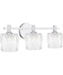 Spade Large 3-light Bath Light Polished Chrome