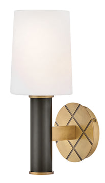 Declan 1-Light Medium Sconce in Heritage Brass