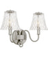 McKinney Medium 2-light Bath Light Brushed Nickel