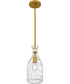 Quoizel Piccolo Pendant Small 1-light Mini Pendant Brushed Gold