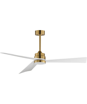 Vortex 60 inch Indoor Fan with LED Light Kit Natural Aged Brass