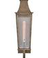 Georgetown 1-Light Large Wall Mount Lantern in Burnished Bronze