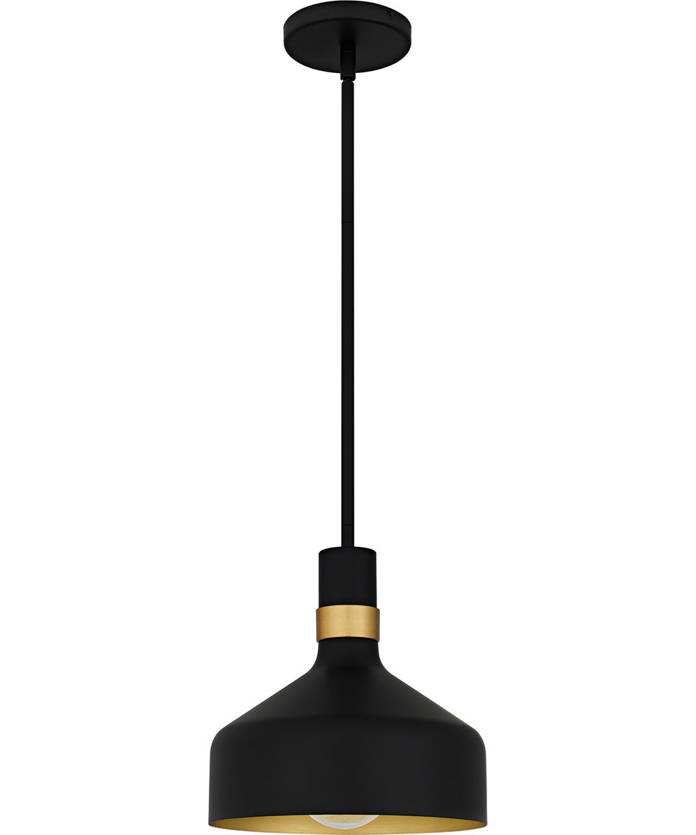 Quoizel Piccolo Pendant Small 1-light Mini Pendant Matte Black