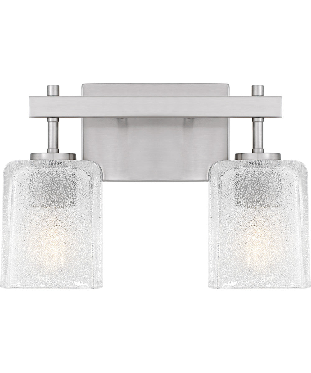 Brenthouse Medium 2-light Bath Light Brushed Nickel