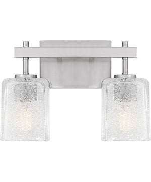 Brenthouse Medium 2-light Bath Light Brushed Nickel