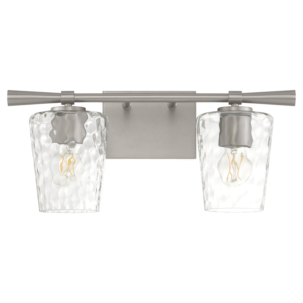 Goodwin 2-light Bath Vanity Light Satin Nickel