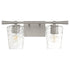 Goodwin 2-light Bath Vanity Light Satin Nickel