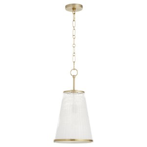 Providence 1-light Pendant Aged Brass