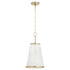 Providence 1-light Pendant Aged Brass