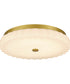 Quoizel Flush Mount Medium Flush Mount Brushed Gold