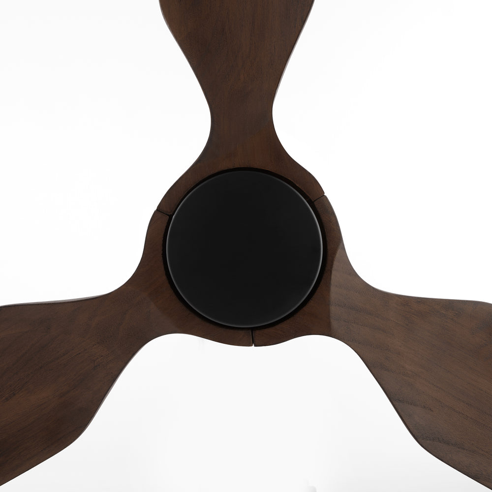 56" Veleta 1-light LED Ceiling Fan Matte Black