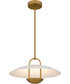 Bingham Large Pendant Brushed Gold