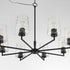 Goodwin 8-light Chandelier Matte Black