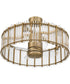 Reveal Fandelier 5-Light Fan Satin Brass