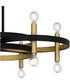 Winsland 12-light Chandelier Matte Black