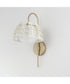 Macrame 1-Light Wall Sconce Gold