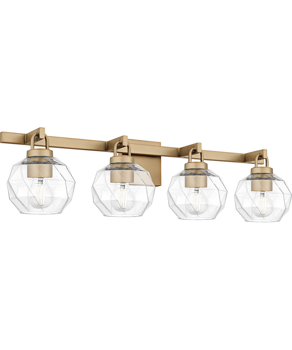 Celina Extra Large 4-light Bath Light Bronze Gold