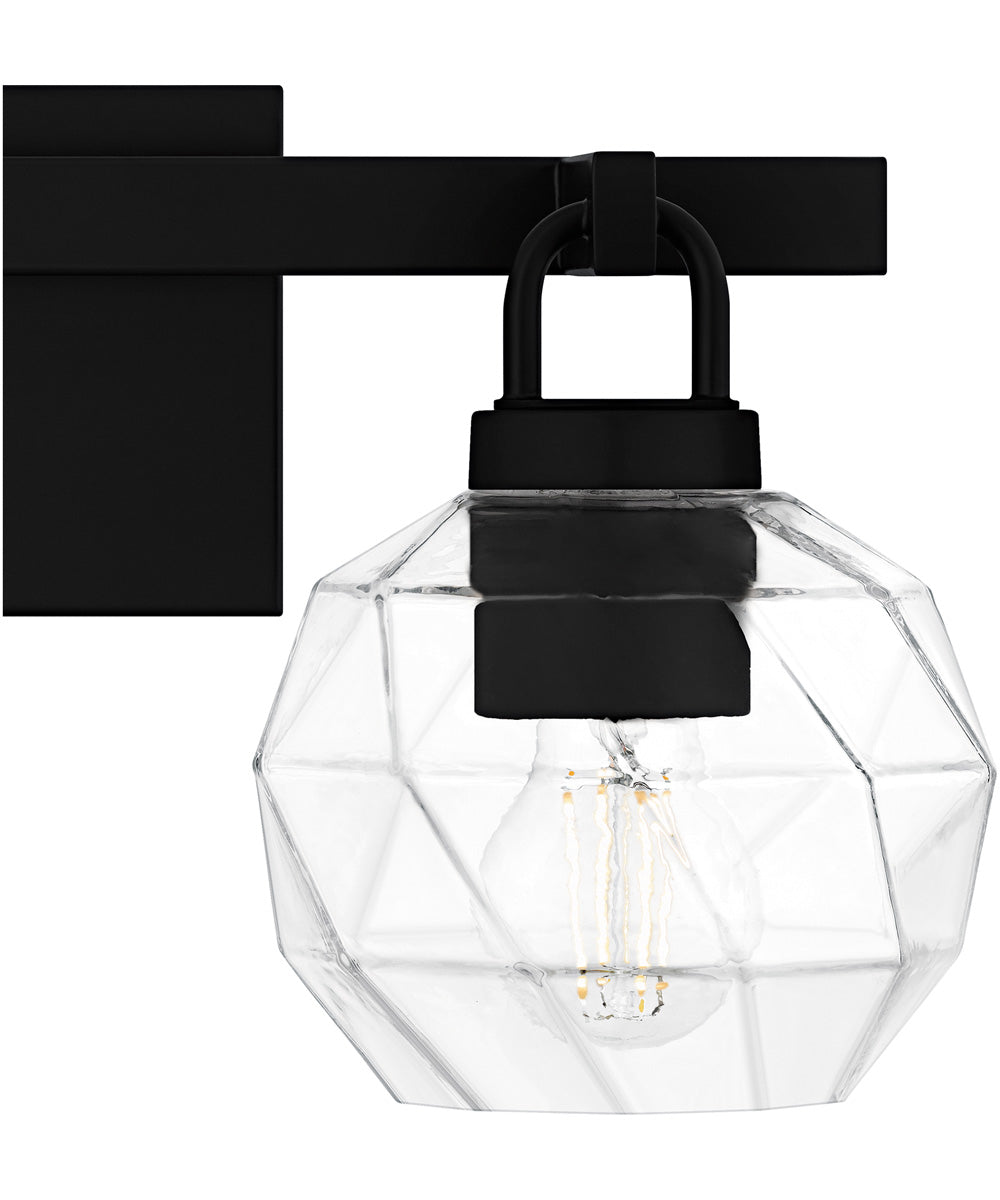 Celina Medium 2-light Bath Light Matte Black