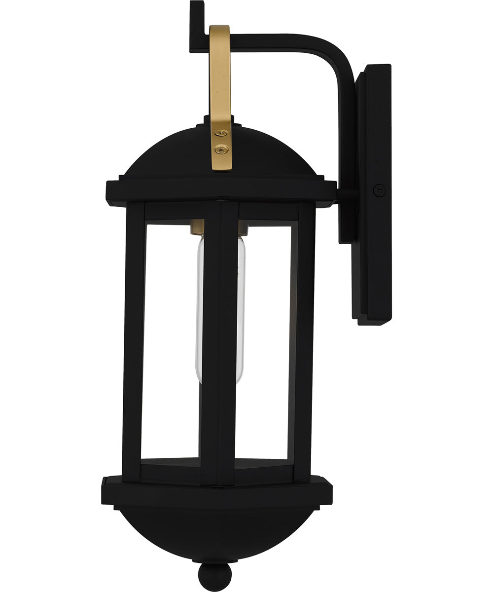 Crestfield Small 1-light Outdoor Wall Light Matte Black