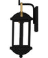 Crestfield Small 1-light Outdoor Wall Light Matte Black