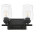 Wallinger 2-light Bath Vanity Light Matte Black