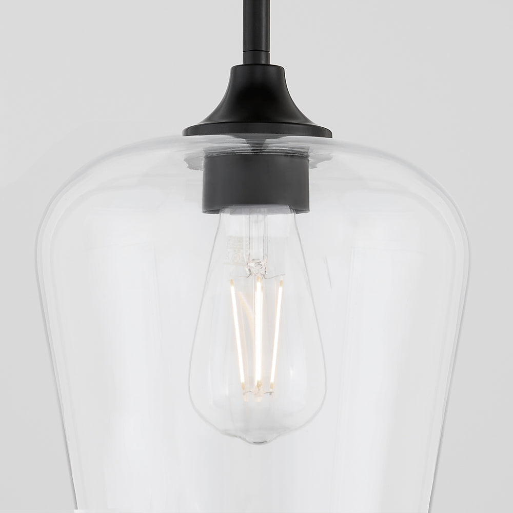 Raymond 1-light Pendant Matte Black