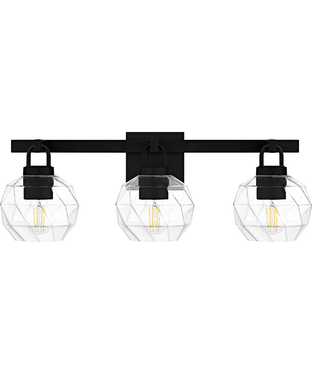 Celina Large 3-light Bath Light Matte Black