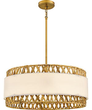 Kate Large 5-light Pendant Brushed Gold