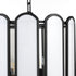 Belleview 4-light Pendant Matte Black