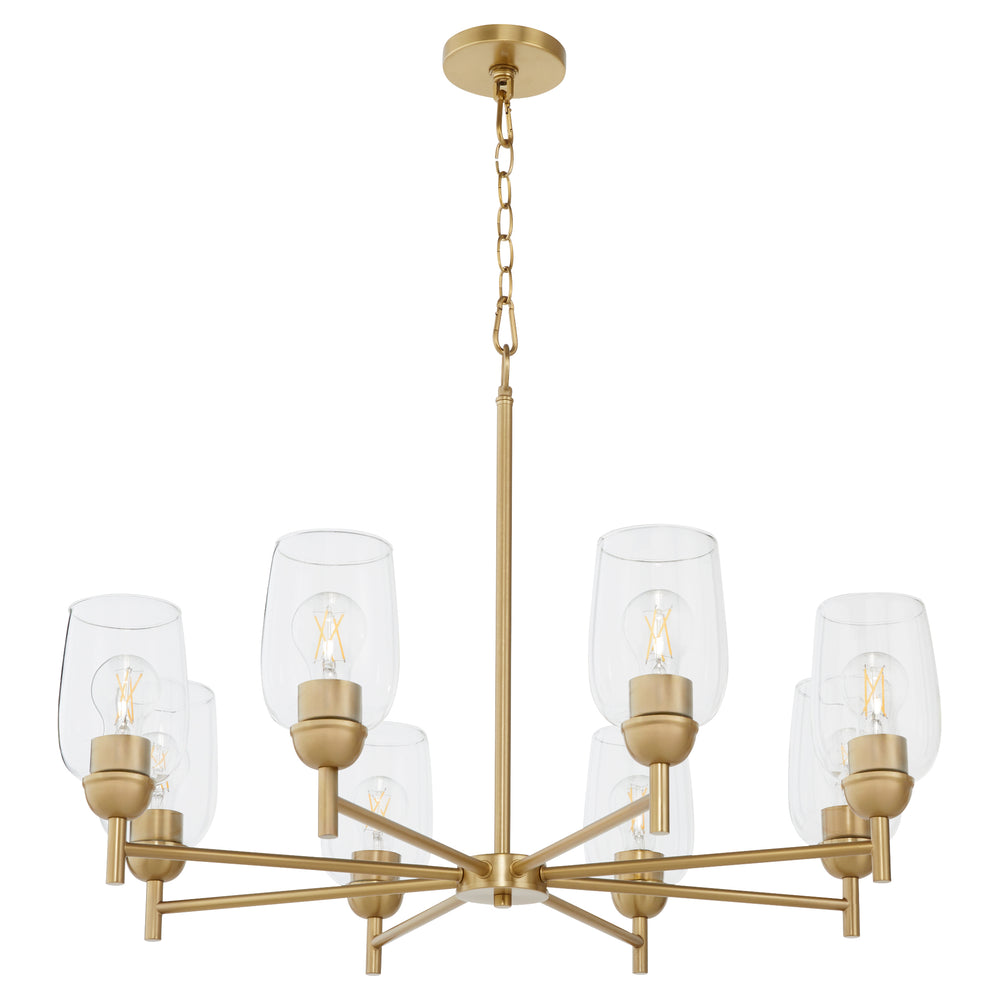 Wallinger Chandelier Aged Brass